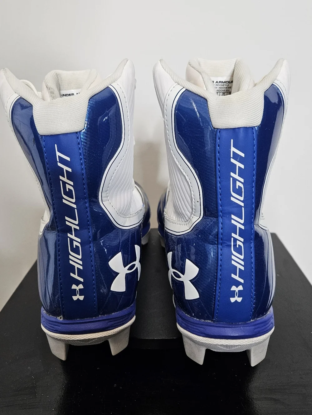 Under Armour Highlight Mc Football Cleat Men's Size 11‎ Blue/White